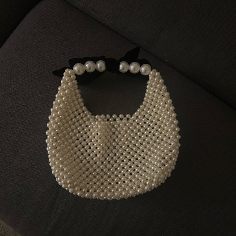 Pearl Beaded Bag